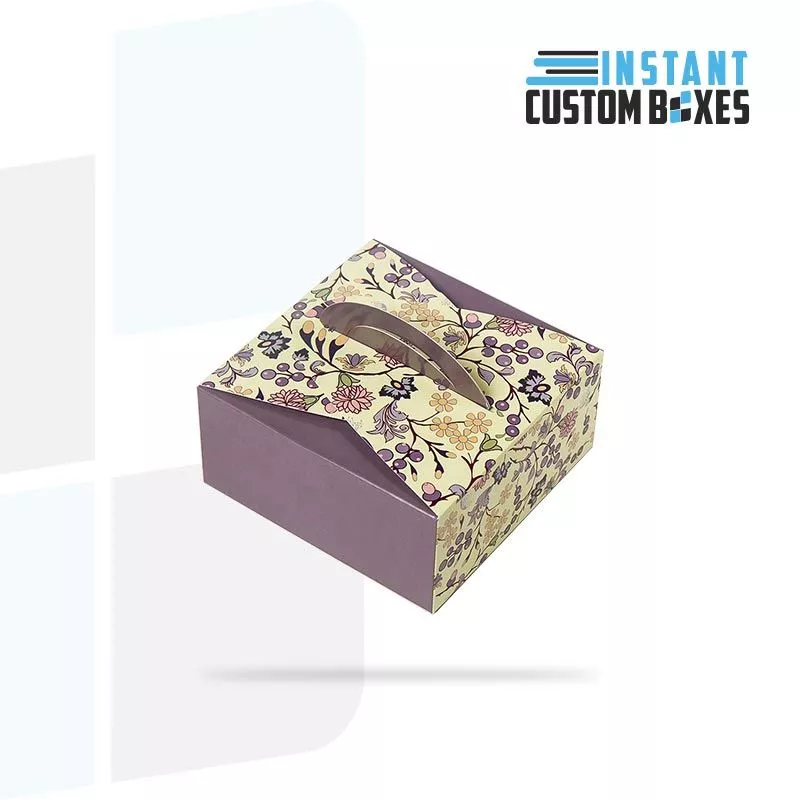 Custom Unique Shaped Cake Boxes