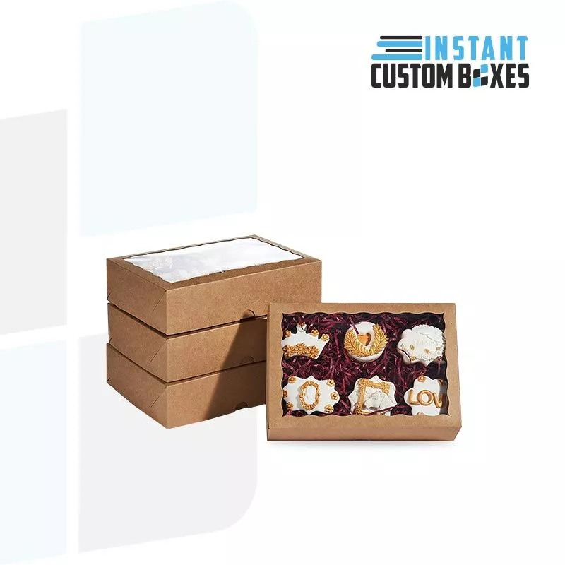 Brown Bakery Boxes