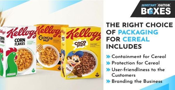 Packaging of store cereals