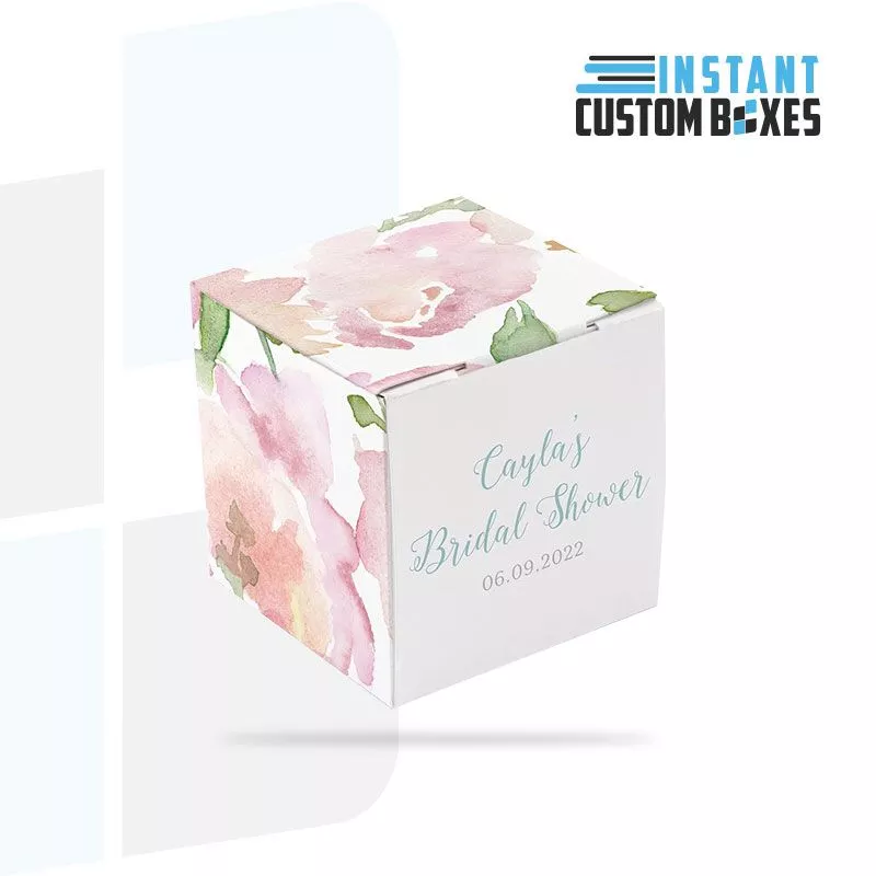 Custom Card Stock Colored Gift Boxes