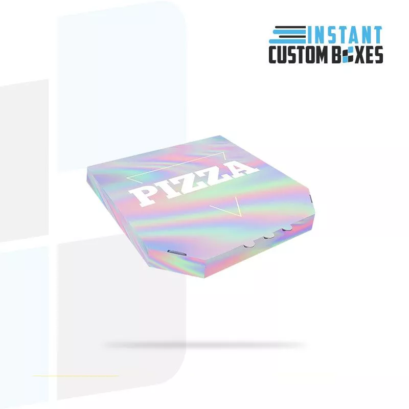 Custom Holographic Pizza Boxes