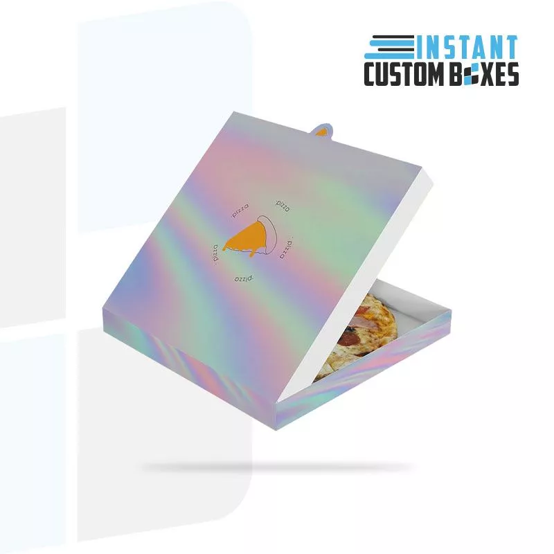 Custom Holographic Pizza Boxes