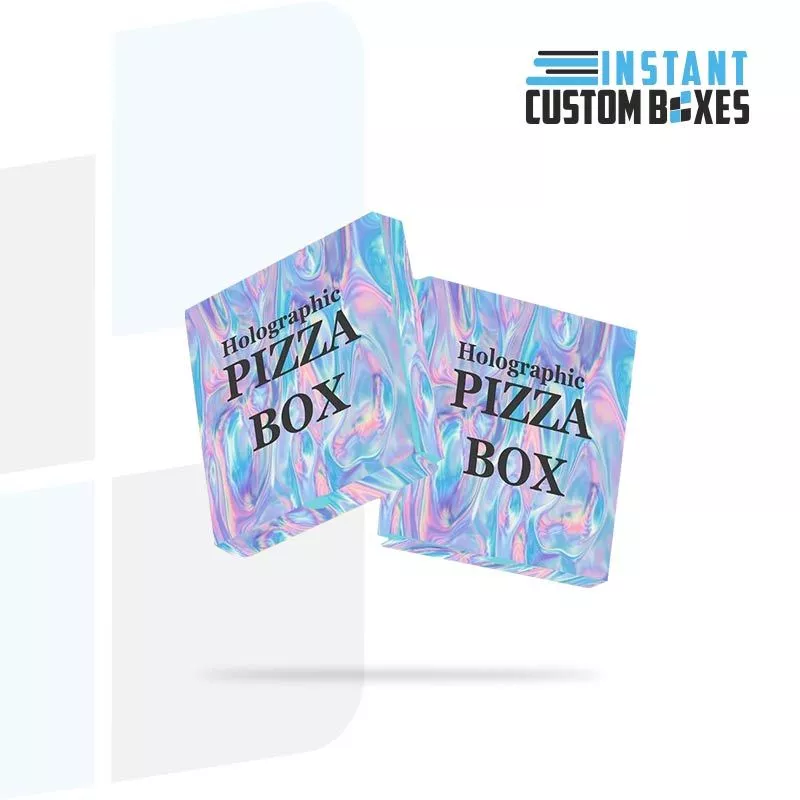 Custom Holographic Pizza Boxes