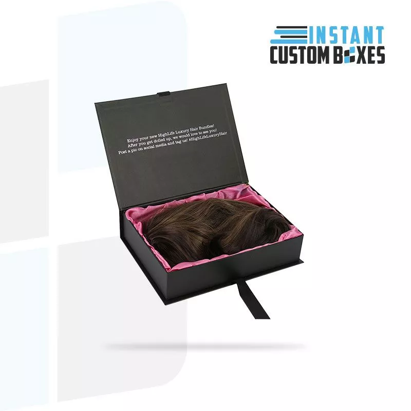 Custom Luxury Hair Extension Gift Boxes