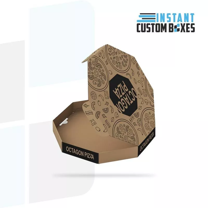 Custom Octagonal Pizza Boxes