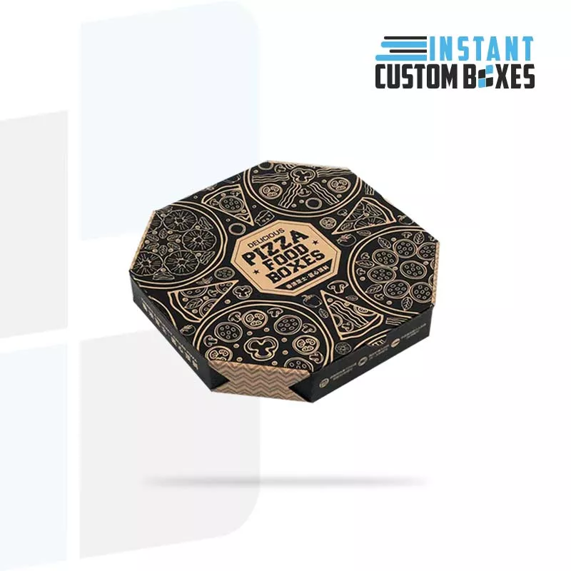 Custom Octagonal Pizza Boxes