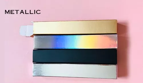 metallic lip gloss packaging