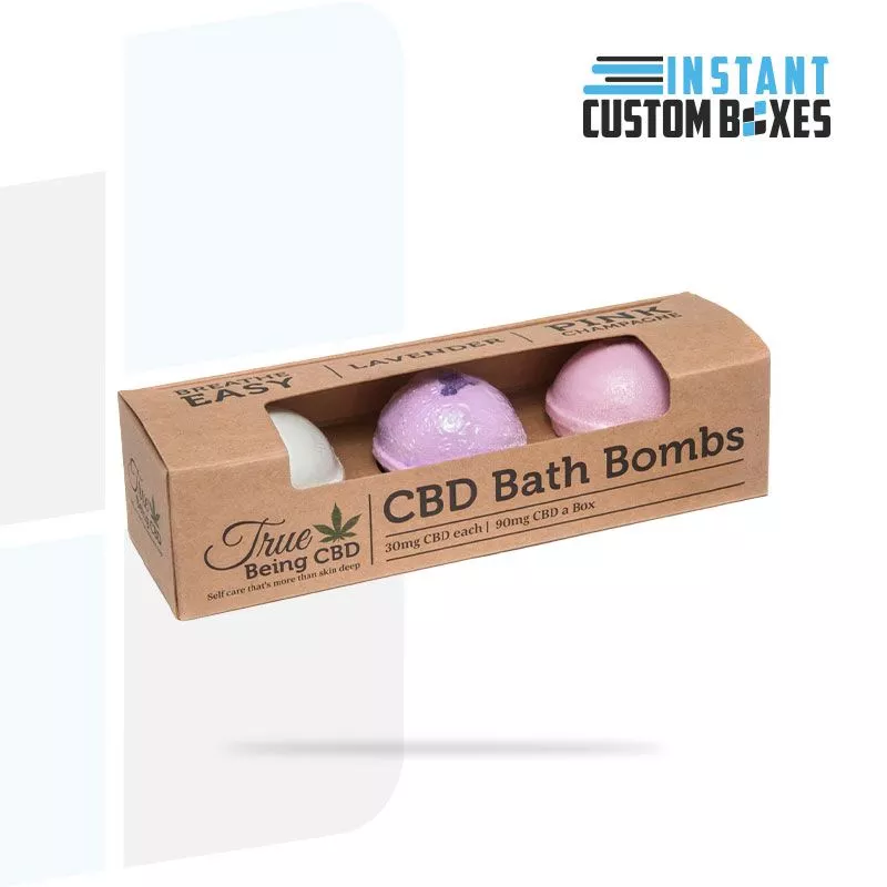 Custom Bath Bomb Boxes