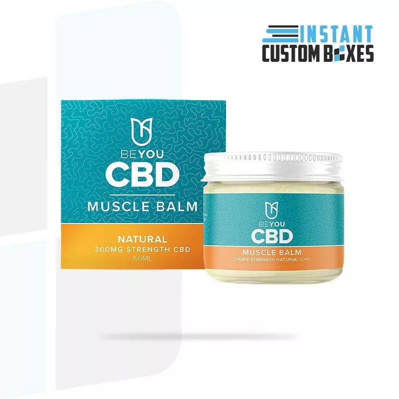 custom cbd balm boxes