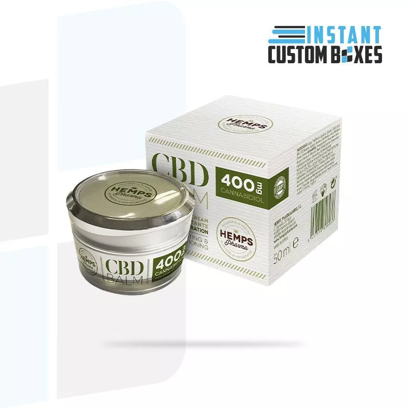 custom cbd balm boxes