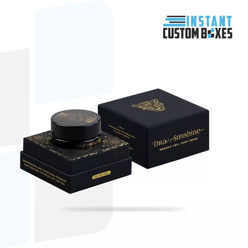 custom cbd cream boxes