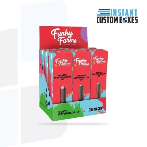 custom cbd display boxes wholesale