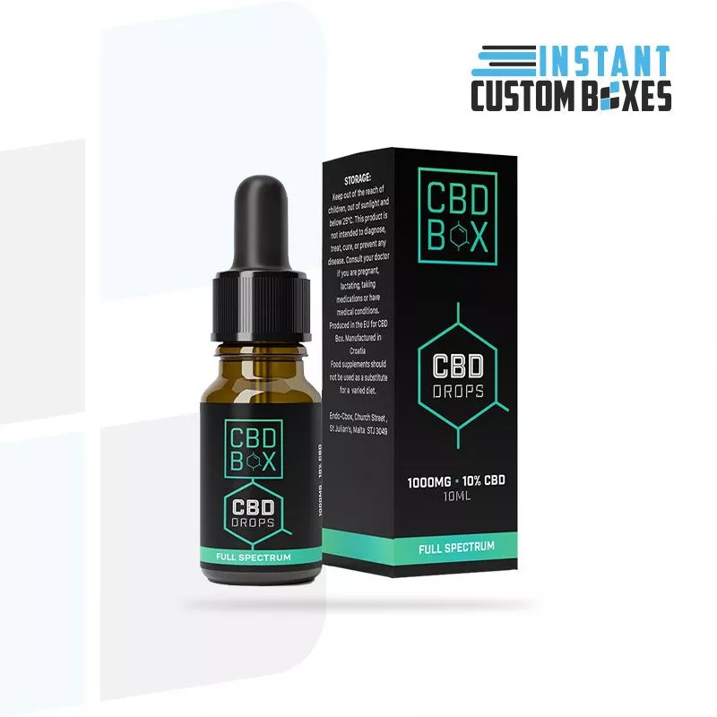 custom cbd drop boxes