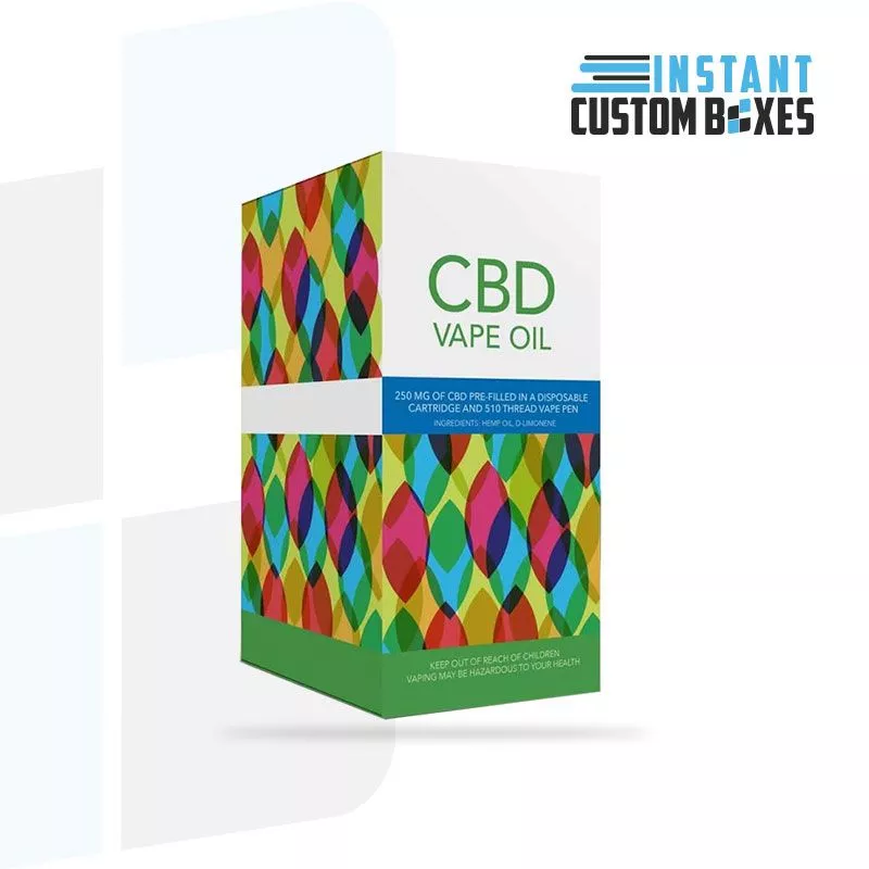 Custom CBD Multicolor Printed Boxes