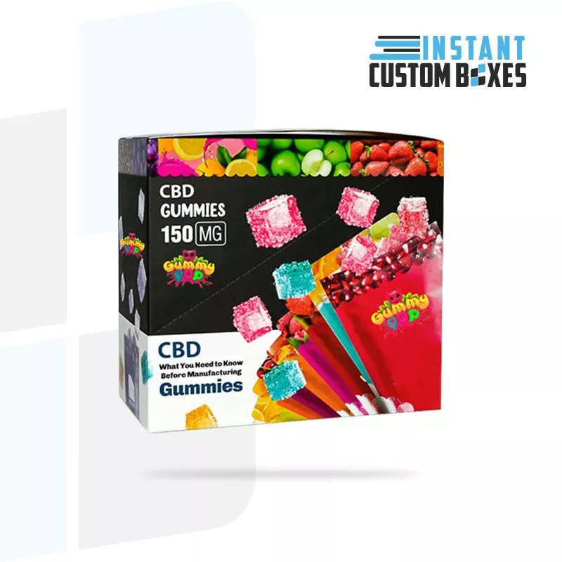 Custom CBD Multicolor Printed Boxes