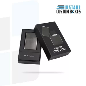 Custom CBD POD boxes with Window