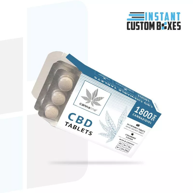 Custom CBD Pills Boxes