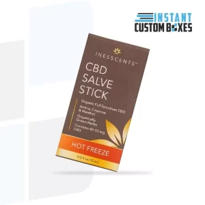 Custom CBD Salve Stick Boxes