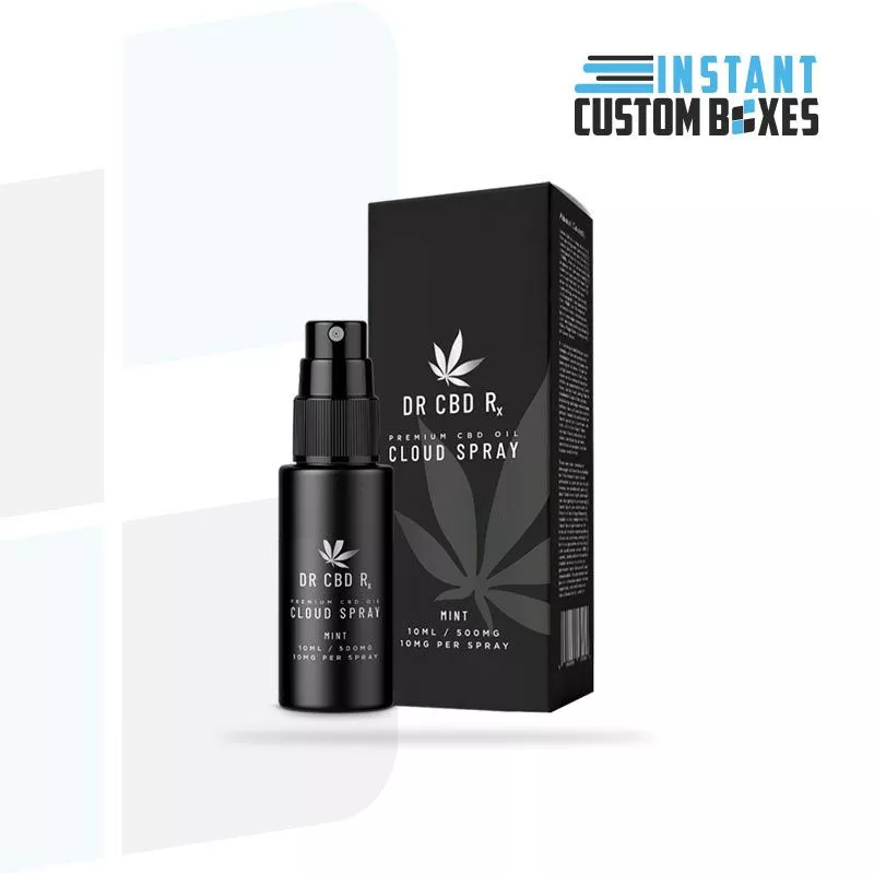 Custom CBD Spray Boxes