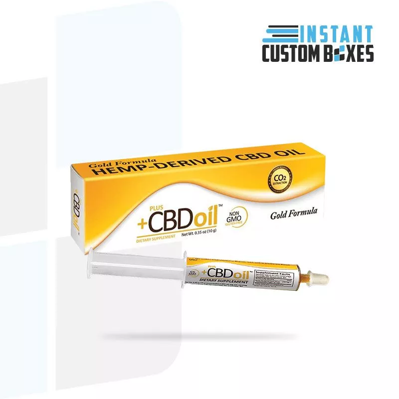 Custom CBD Syringe Boxes