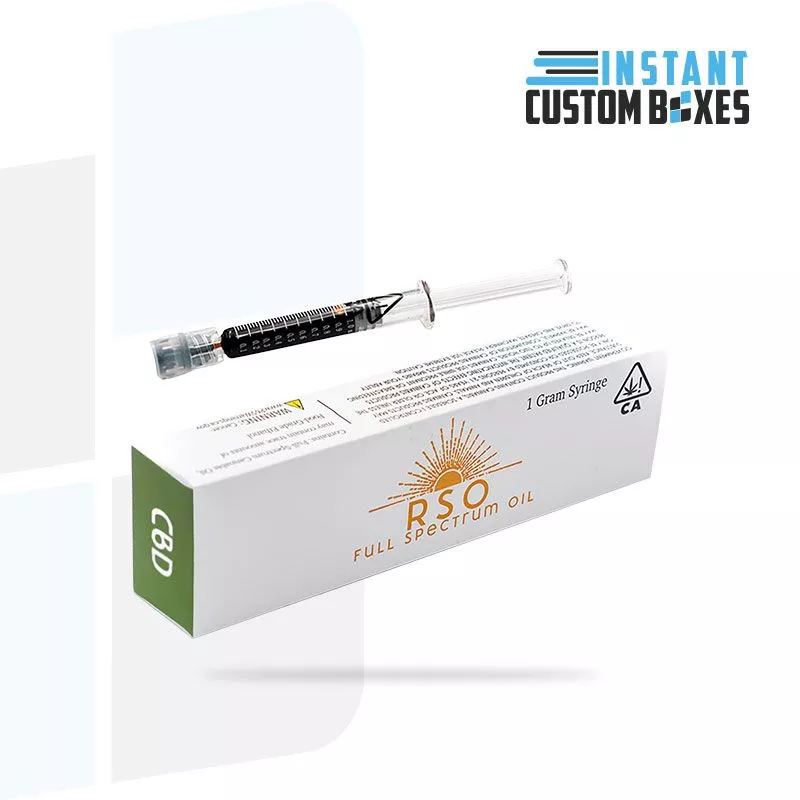 Custom CBD Syringe Boxes