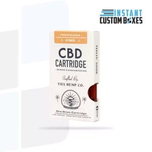 Custom CBD Vape Cartridge Boxes