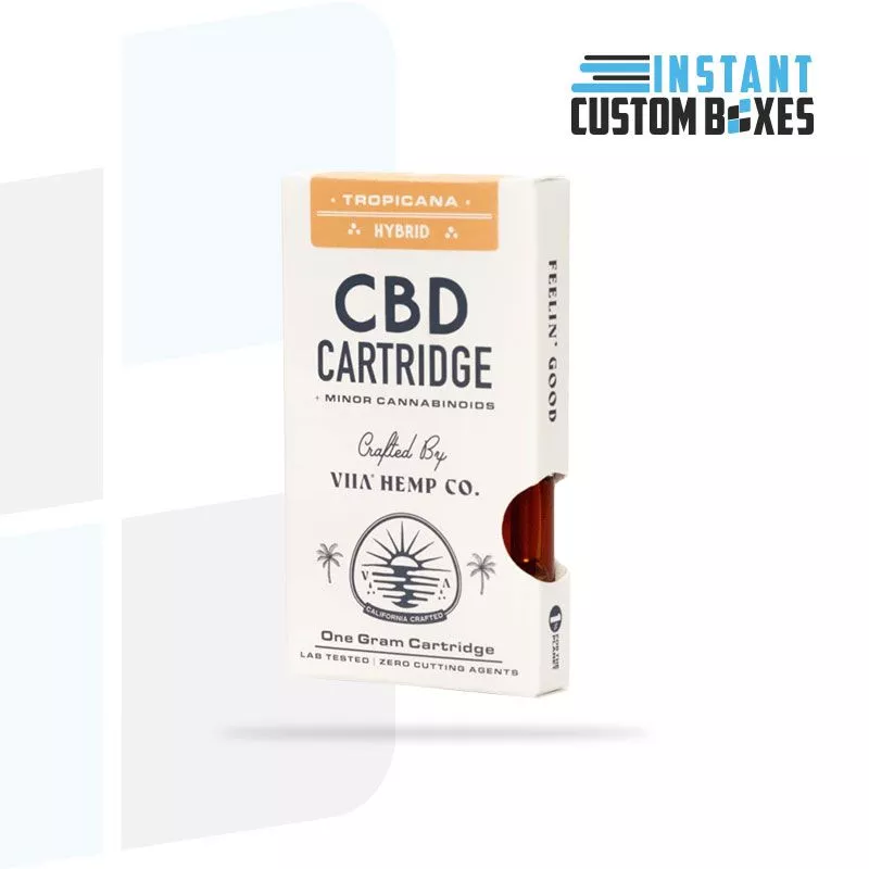 Custom CBD Vape Cartridge Boxes