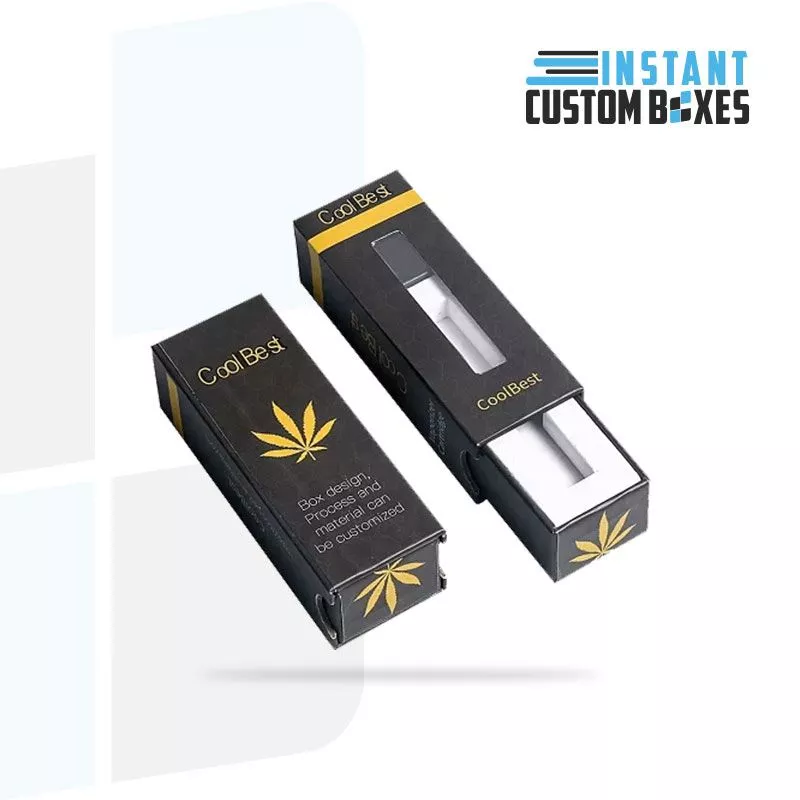 Custom CBD Vape Cartridge Boxes