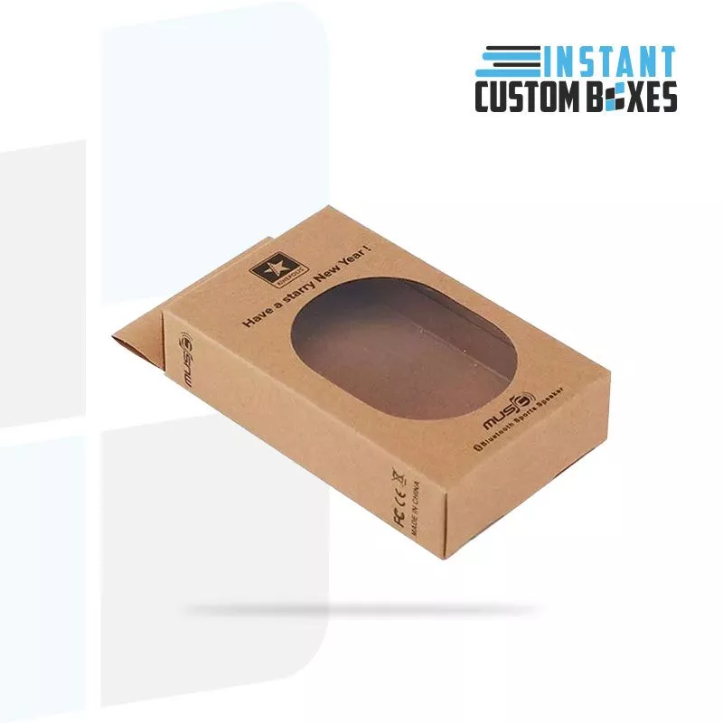 Custom Kraft Boxes with Display Window