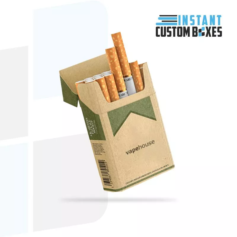 Custom Kraft Cigarette Boxes