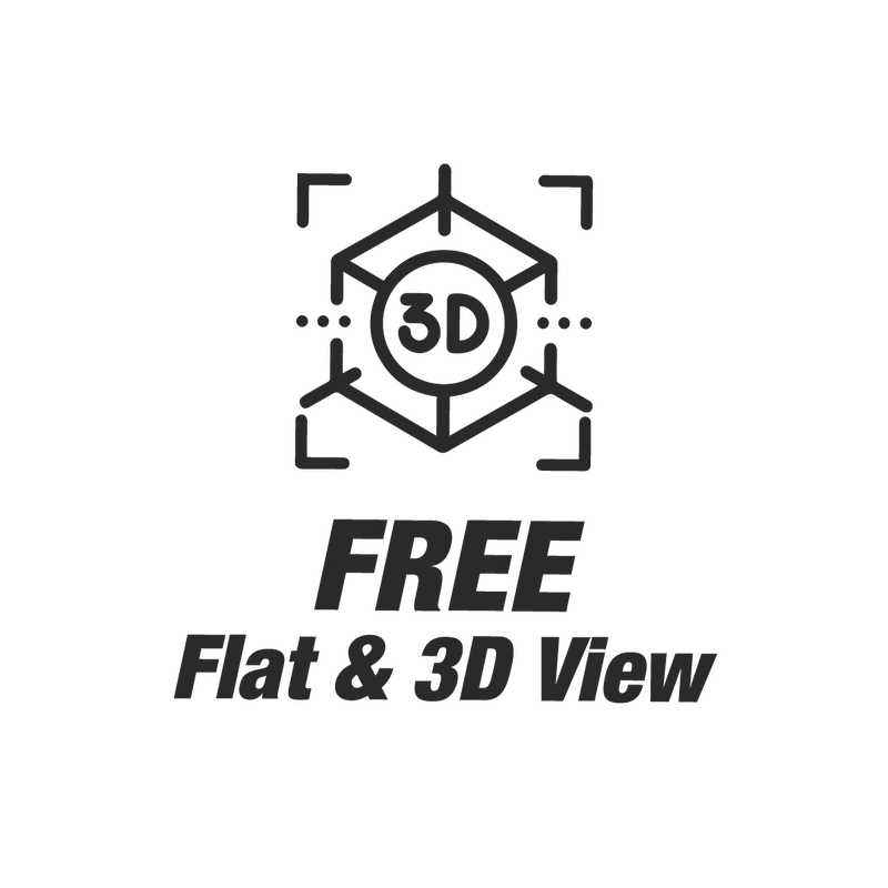 Free Flat & 3D View