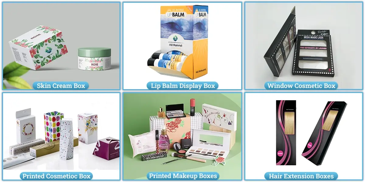 Cosmetic Boxes For Different Type Product