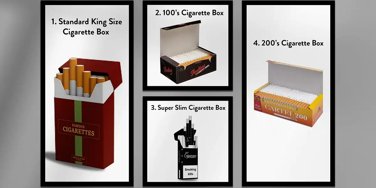 Standard Cigarette Box Dimensions