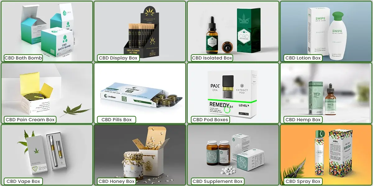 Various Types of CBD Packaging