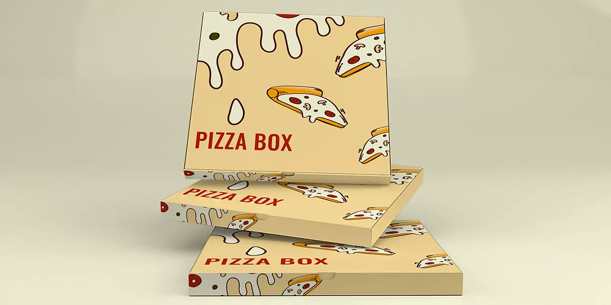 Create Unique and Eye-Catching Design For Custom Pizza Boxes